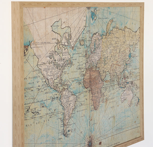 Du Globe Terrestre 61.5W x 49.5H - Cleared Art