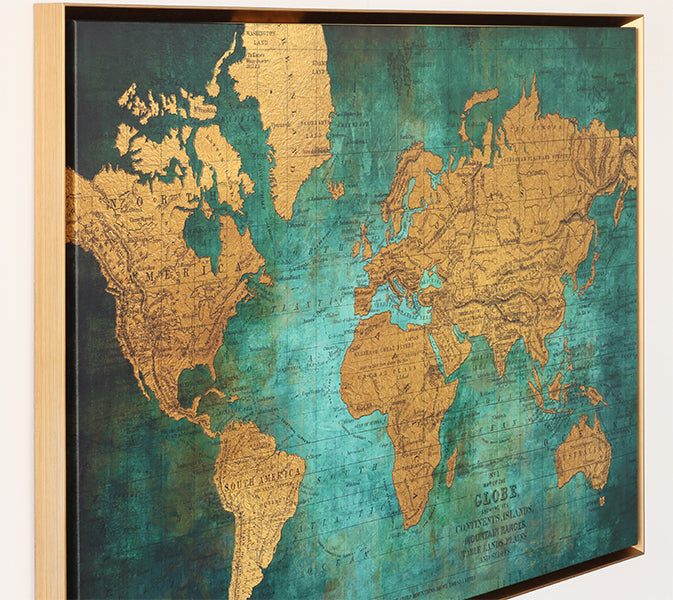 World Conquest 61.75W X 41.75H - Cleared Art