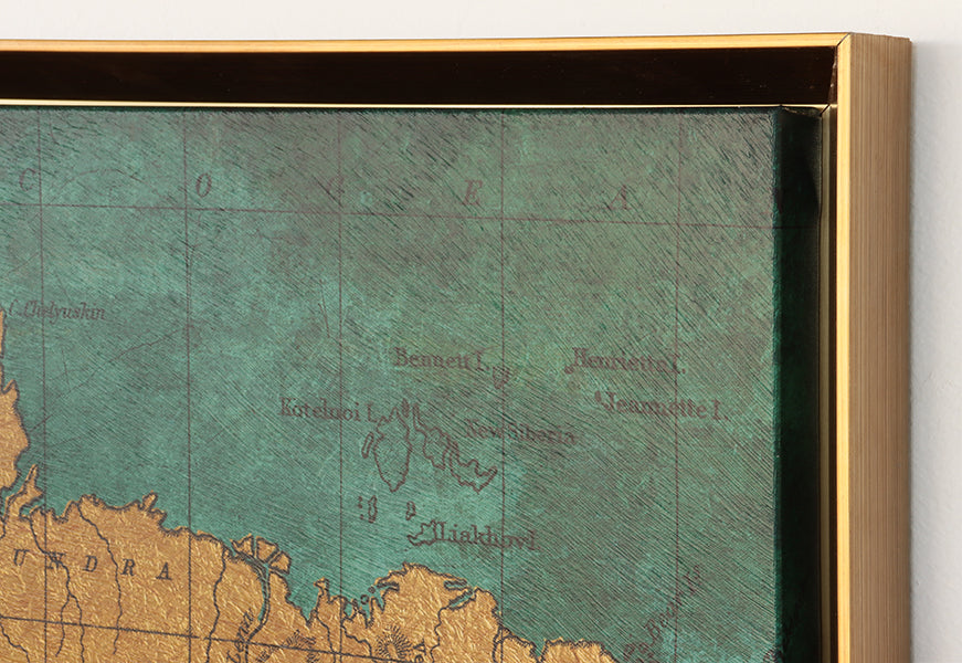 World Conquest 61.75W X 41.75H - Cleared Art
