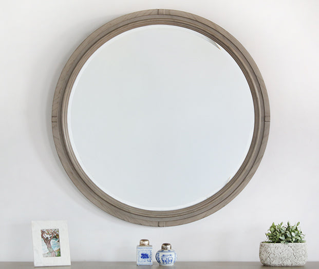MIR105 - Soft Greywash Wood Mirror