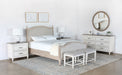 MIR105 - Soft Greywash Wood Mirror