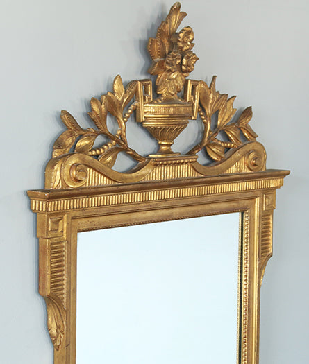 Neoclassical Gilt Wood Mirror, 20th Century
