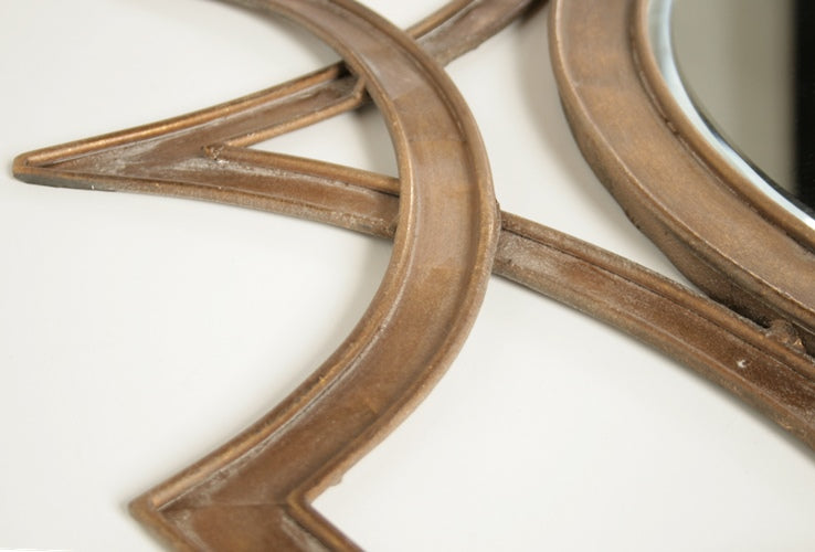 Abberley Malden Gold Mirror