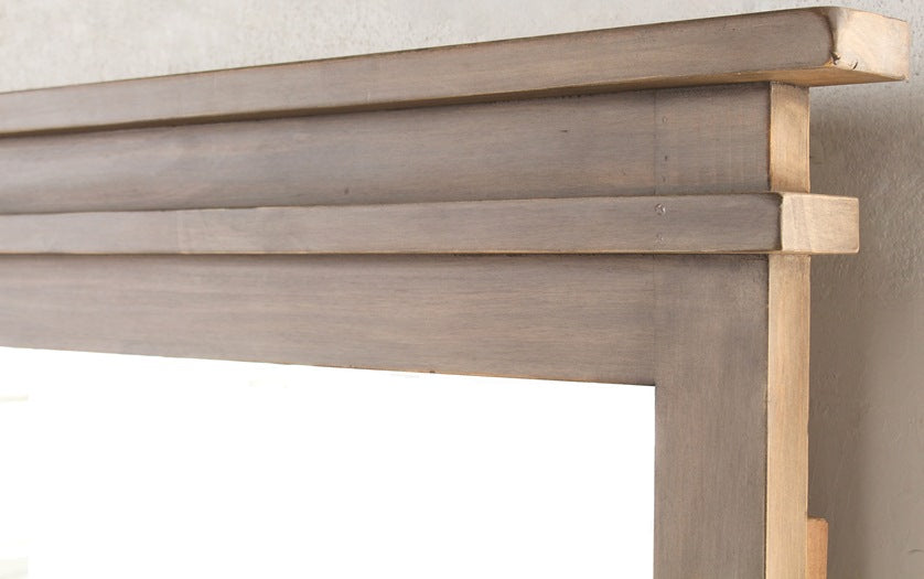 MIR90 Settler Mirror in Sundried Ash 