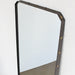 MIR92 Riveted Iron Floor Mirror