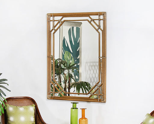 MIR97 - Rattan Framed Wall Mirror