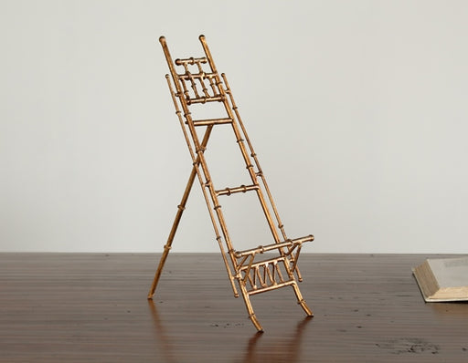 MISC102 Antique Gold Bamboo Easel