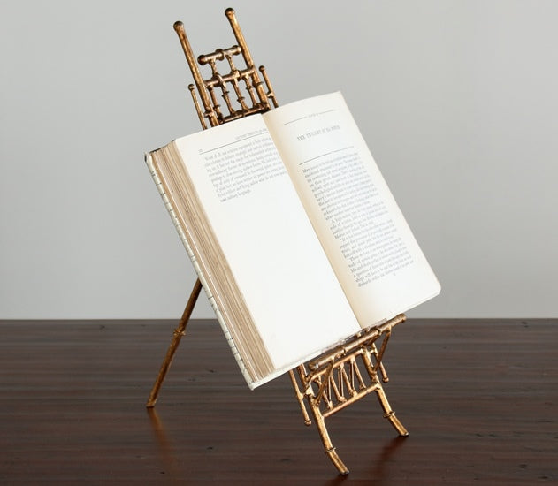 MISC102 Antique Gold Bamboo Easel