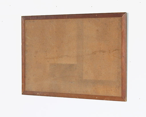 MISC127 3' Wood Framed Bulletin Board