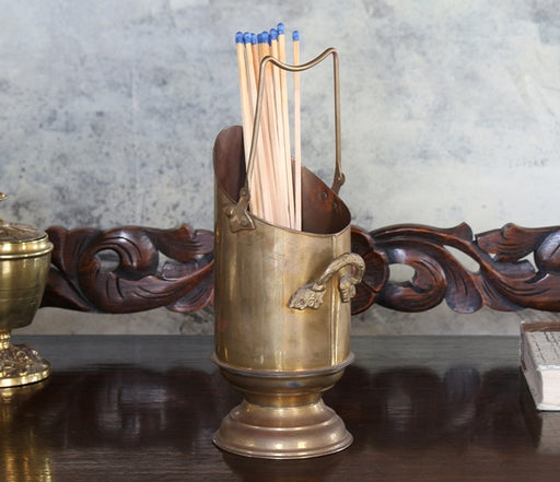 MISC138 Antique Brass Canister 