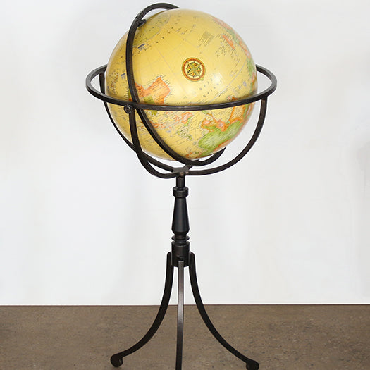 MISC155 Vaugn Globe on Iron Stand