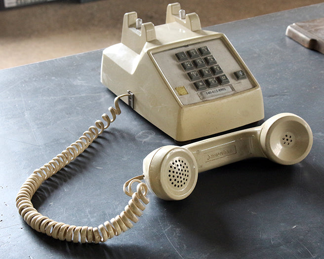 Classic Cream Pushbutton Telephone
