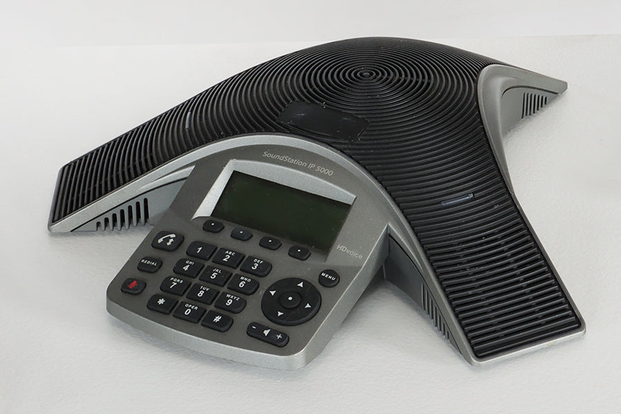 Grey & Black Office Conference Phone