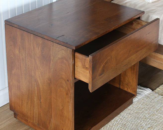 Dark Acacia Nightstand