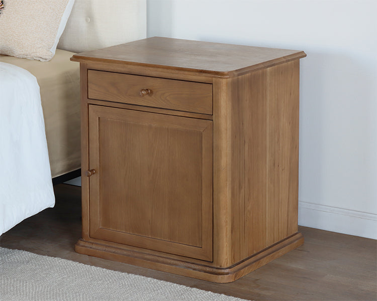 Oak Farmhouse Right Nightstand