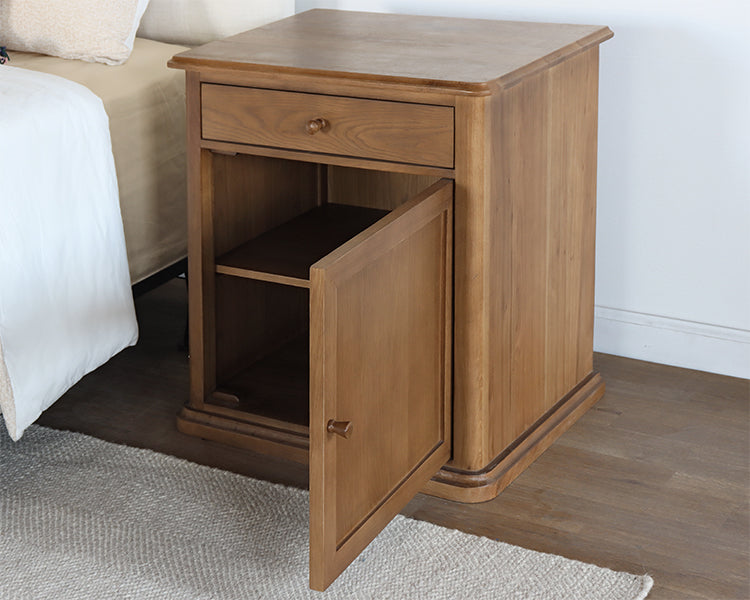 Oak Farmhouse Right Nightstand