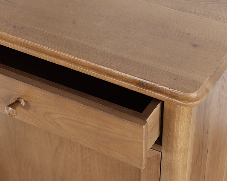 Oak Farmhouse Right Nightstand