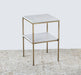 NS73 Piet Marble Nightstand