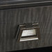 NS78 Back Maple Nightstand with Mother of Pearl Accent 