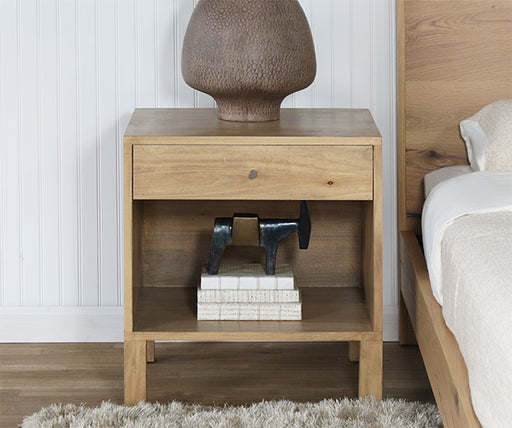 NS99 - Poplar 1 Drawer Nightstand 