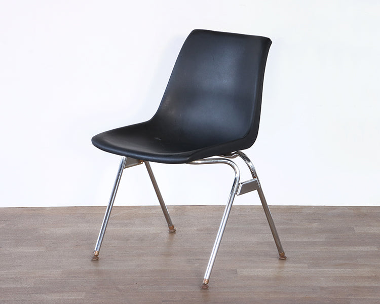 Plastic & Chrome Side Chair