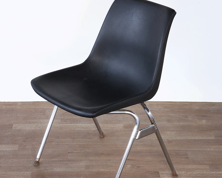 Plastic & Chrome Side Chair