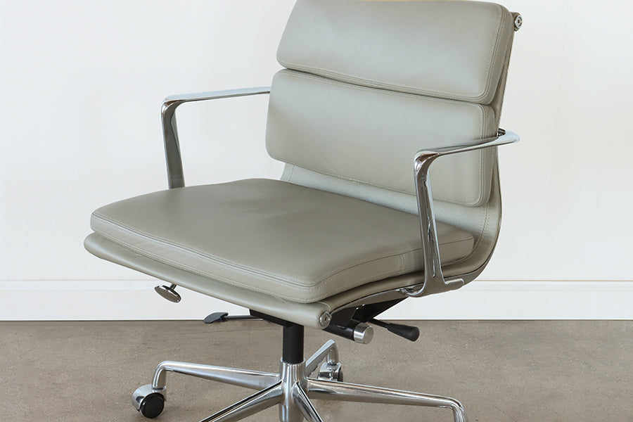 Grey Eames Style Office Chair