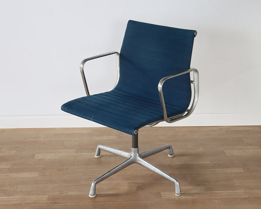 OC12 - Vintage Eames Blue Office Chair