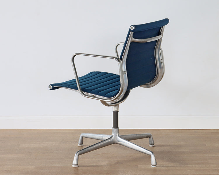 OC12 - Vintage Eames Blue Office Chair