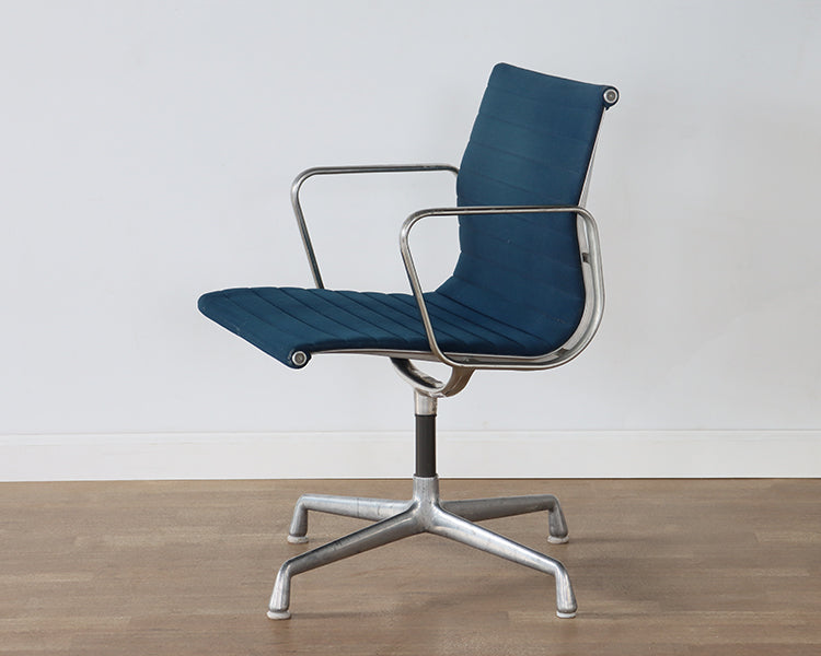 Vintage Eames Blue Office Chair