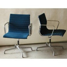 Vintage Eames Blue Office Chair