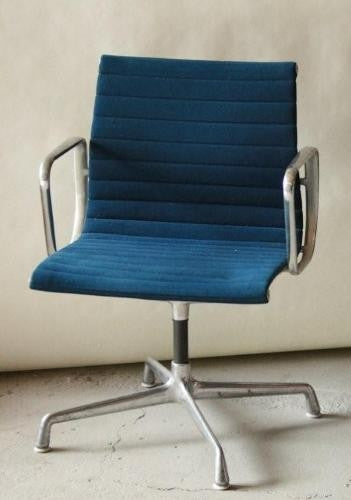 Vintage Eames Blue Office Chair