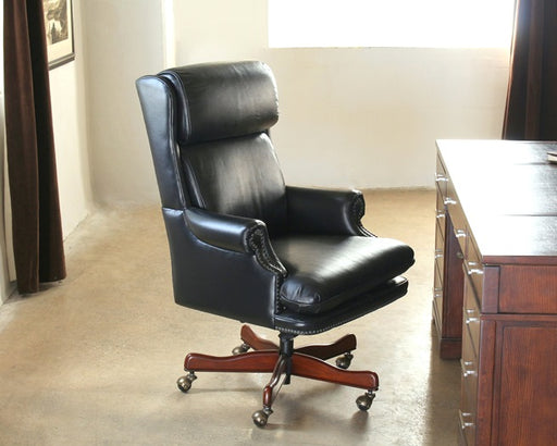OC57 Black Leather High Back Executive Chair 