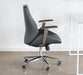 OC63 Bergen Low Back Office Chair in Gray Leatherette 