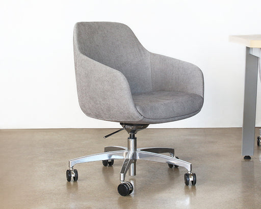 OC78 - Mid-Century Style Grey Conference Chair