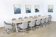 OC78 - Mid-Century Style Grey Conference Chair