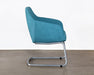 OC85 - Mid-Century Style Sky Blue Office Arm Chair