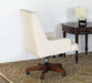 OC88 - Fawn Linen Desk Chair
