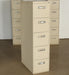 OFC003 - 5 Drawer Beige Office File Cabinet