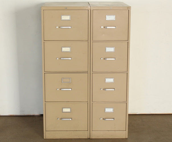 OFC005 - 4 Drawer Putty Office File Cabinet