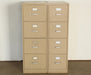 OFC005 - 4 Drawer Putty Office File Cabinet