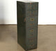 OFC007 - Vintage 5 Drawer Green Office File Cabinet