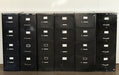 OFC11 - 4 Drawer Black Office File Cabinet 