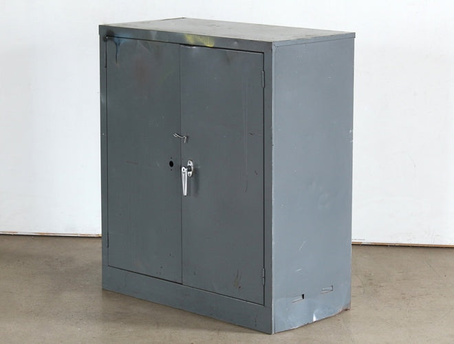 OFC16 - Gray 2-Door 4' Office Cabinet 