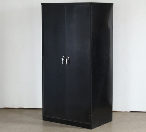 OFC17 - Black 2 Door Office Cabinet 