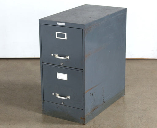 OFC20 - 2 Drawer Gray Office File Cabinet