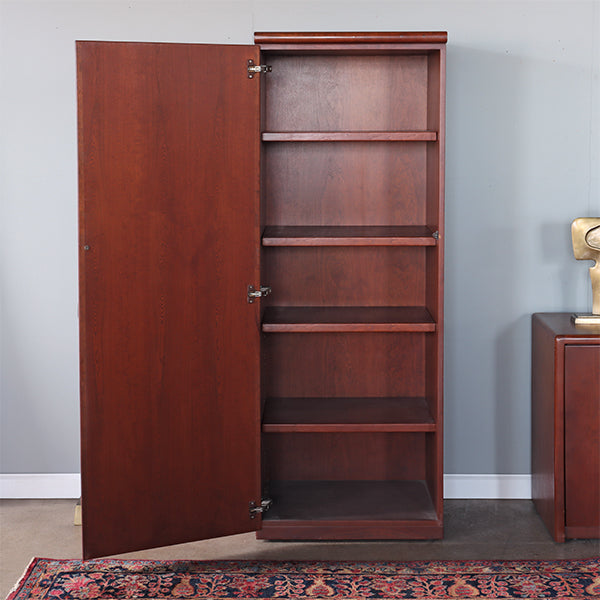 Vintage Wooden Office Cabinet