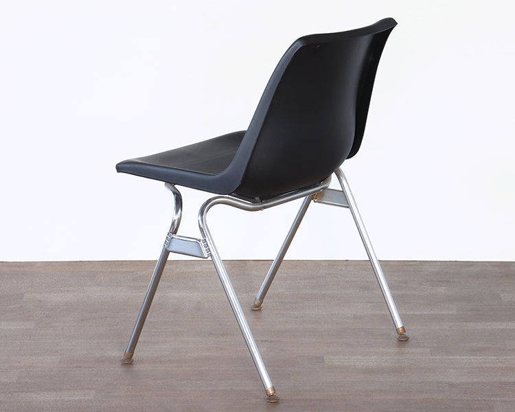 Plastic & Chrome Side Chair