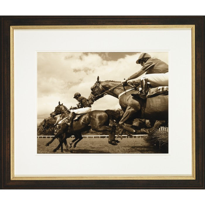 Sepia Jockeys II 28W x 24H