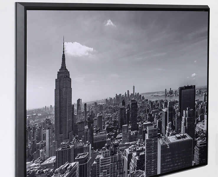 NY Skyline from Times Square 70W X 47H